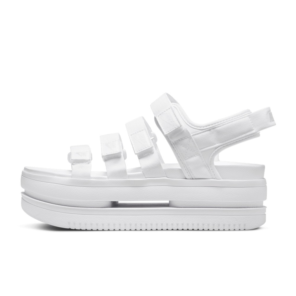 Nike Women's White Platform Sandals